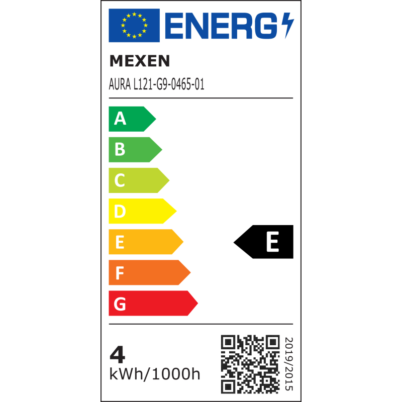 Mexen Aura LED žárovka G9, 4W, Studená - 6500K, 490 lm - L121-G9-0465-01