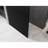 Mexen Kioto L sprchová stěna Walk-in 80 x 200 cm, černé ombre 8 mm, kovová zbraň - 800-080-103-95-76