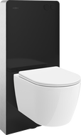 Mexen Carmen nástěnná WC sada s pneumatickým rámem Tex Air G s WC mísou a pomalu padajícím sedátkem, bílá