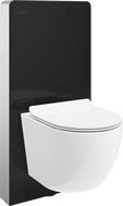 Mexen Lena set WC nástěnný s pneumatickým rámem Tex Air G s WC mísou a pomalu zavírajícím záchodovým prkénkem,