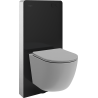 Mexen Lena nástěnná WC sada s pneumatickým rámem Tex Air G s WC mísou a pomalu se spouštějícím sedátkem, světle