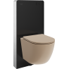 Mexen Lena Sada WC s povrchovou montáží, pneumatický rám Tex Air G s WC mísou a pomalým zavíráním, matná barva