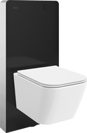 Mexen Madox nástěnná WC sada s pneumatickým rámem Tex Air G s WC mísou a pomalu zavíratelným sedátkem, bílá