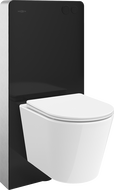 Mexen Rico nástěnná sada WC s pneumatickým rámem Tex Air G s WC mísou a pomalu uzavíratelnou deskou, bílá