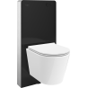 Mexen Rico nástěnná WC sada pneumatický rám Tex Air G s WC mísou a pomalu padajícím sedátkem, bílá - 615030720500A-70