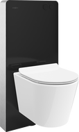 Mexen Rico sada WC pro nástěnnou montáž s pneumatickým rámem Tex Air G a WC mísou a pomalu sestupujícím sedátkem,