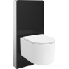 Mexen Sofia sada na omítku WC rám pneumatický Tex Air G s WC mísou a pomalu uzavíratelným sedátkem, bílá