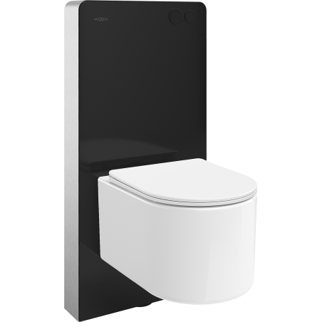 Mexen Sofia nástěnná WC sada s pneumatickým rámem Tex Air G s WC mísou Tornado a pomalu padajícím sedátkem, bílá -