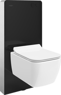 Mexen Stella nástěnná sada WC, pneumatický rám Tex Air G s WC mísou a pomalu zavíratelným sedátkem, bílá