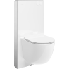 Mexen Lena Sada WC nad omítku, pneumatický rám Tex Air G s WC mísou a pomalu padajícím sedátkem, bílý
