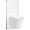 Mexen Rico nástěnná sada WC s pneumatickým modulem Tex Air G s WC mísou a pomalu padajícím sedátkem, bílá