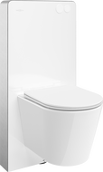 Mexen Rico nástěnná sada WC s pneumatickým modulem Tex Air G s WC mísou a pomalu padajícím sedátkem, bílá