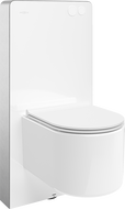 Mexen Sofia sada WC nad omítku s pneumatickým rámem Tex Air G s miskou WC a pomalu klesající deskou, bílá