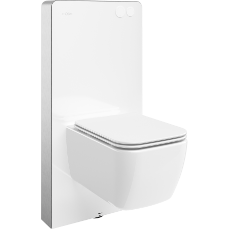 Mexen Stella sadová sada WC pneumatický rám Tex Air G s WC mísou a pomalu zavírací deskou, bílá - 615030680900A-20