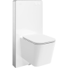 Mexen Teo WC nástěnný set pneumatický rám Tex Air G s WC mísou Tornado a pomalu uzavírajícím se sedátkem, bílý