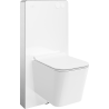 Mexen Teo sada pro instalaci na stěnu WC s pneumatickým rámem Tex Air G s WC mísou Tornado a pomalu sklápěcím sedátkem,