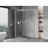 Mexen Mist-B otočná sprchová kabina 100 x 120 cm, průhledná, bílá - 8A2T-100-120-20-00