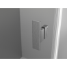 Mexen Mist-B sklopná sprchová kabina 90 x 95 cm, transparentní, kartáčovaná šedohnědá - 8A2T-090-095-66-00