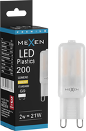 Mexen Aura Žárovka LED G9, 2W, Teplá - 3000K, 200 lm - L120-G9-0230-01