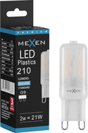 Mexen Aura LED žárovka G9, 2W, Studená - 6500K, 210 lm - L120-G9-0265-01