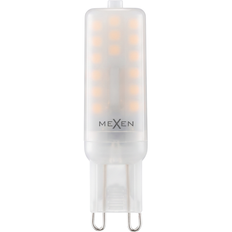 Mexen Aura LED žárovka G9, 3W, Studená - 6500K, 310 lm - L120-G9-0365-01