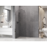 Mexen Kioto-Q sprchová stěna Walk-in 80 x 200 cm, transparentní 8 mm, chrom - 800-080-101-01-00-Q