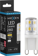 Mexen Aura Žárovka LED G9, 2,5W, Teplá - 3000K, 280 lm - L121-G9-0230-01