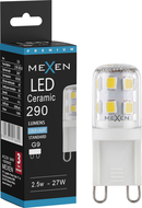 Mexen Aura LED žárovka G9, 2,5W, Studená - 6500K, 290 lm - L121-G9-0265-01