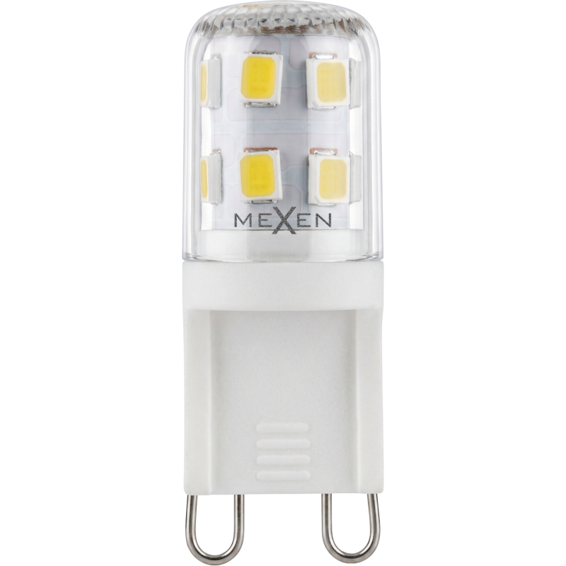Mexen Aura LED žárovka G9, 2,5W, Studená - 6500K, 290 lm - L121-G9-0265-01