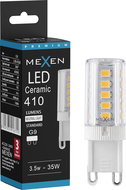 Mexen Aura LED žárovka G9, 3,5W, Neutrální - 4000K, 410 lm - L121-G9-0340-01