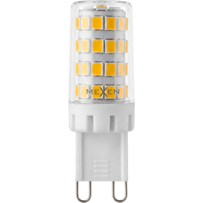 Mexen Aura LED žárovka G9, 4W, Teplá - 3000K, 480 lm - L121-G9-0430-01