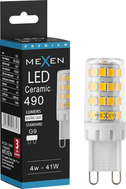 Mexen Aura LED žárovka G9, 4W, Neutrální - 4000K, 490 lm - L121-G9-0440-01