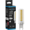 Mexen Aura LED žárovka G9, 7W, Neutrální - 4000K, 980 lm - L121-G9-0740-01