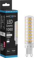 Mexen Aura LED žárovka G9, 8W, Neutrální - 4000K, 1060 lm - L121-G9-0840-01
