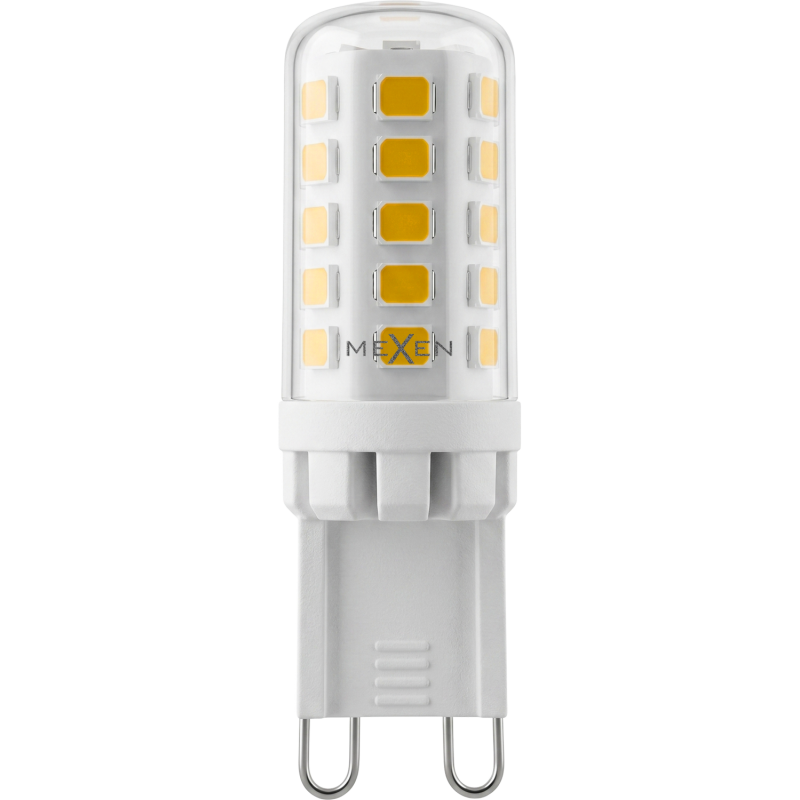 Mexen Aura Stmívatelná LED žárovka G9, 3,5W, Teplá - 3000K, 400 lm - L122-G9-0330-01