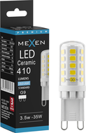 Mexen Aura Stmívatelná LED žárovka G9, 3,5W, Studená - 6500K, 410 lm - L122-G9-0365-01