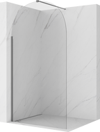 Mexen Kioto-Q sprchová stěna Walk-in 100 x 200 cm, transparentní 8 mm, gun metal - 800-100-101-95-00-Q
