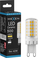Mexen Aura Stmívatelná LED žárovka G9, 5W, Teplá - 3000K, 500 lm - L122-G9-0530-01