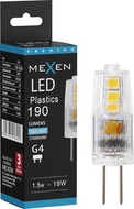 Mexen Oris LED žárovka G4, 1,5 W, Studená - 6500K, 190 lm - L115-G4-0165-01