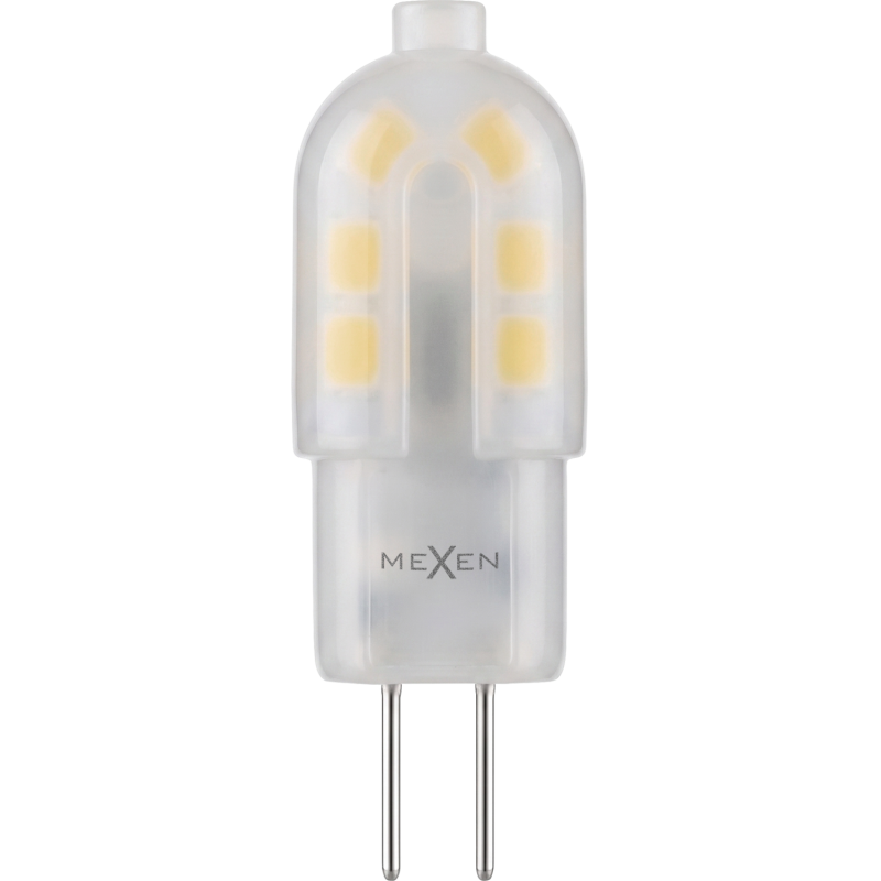 Mexen Oris LED žárovka G4, 1,5W, Teplá - 3000K, 140 lm - L115-G4-0130-03
