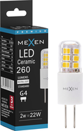 Mexen Oris LED žárovka G4, 2W, Neutrální - 4000K, 260 lm - L115-G4-0240-02