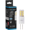 Mexen Oris LED žárovka G4, 2W, Studená - 6500K, 260 lm - L115-G4-0265-02