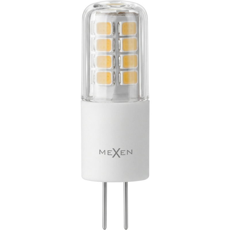 Mexen Oris LED žárovka G4, 3W, Teplá - 3000K, 360 lm - L115-G4-0330-01