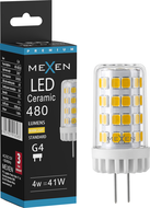 Mexen Oris LED žárovka G4, 4W, Teplá - 3000K, 480 lm - L115-G4-0430-01