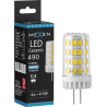 Mexen Oris LED žárovka G4, 4W, Studená - 6500K, 490 lm - L115-G4-0465-01