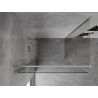 Mexen Mist-B Sprchový kout s posuvnými dveřmi 100 x 120 cm, transparentní, kartáčovaný nikl - 8A2T-100-120-97-00