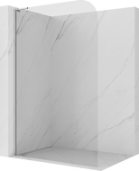 Mexen Kioto-P L sprchová stěna Walk-in 100 x 200 cm, průhledná 8 mm, chrom - 800-100-103-01-00-P