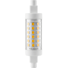 Mexen Vega Stmívatelná LED žárovka R7S, 7 W, Teplá - 3000K, 770 lm - L125-R7S-0730-01