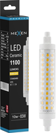 Mexen Vega LED žárovka stmívatelná R7S, 10W, Teplá - 3000K, 1100 lm - L125-R7S-1030-02