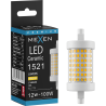 Mexen Vega Stmívatelná LED žárovka R7S, 12W, Teplá - 3000K, 1521 lm - L125-R7S-1230-01